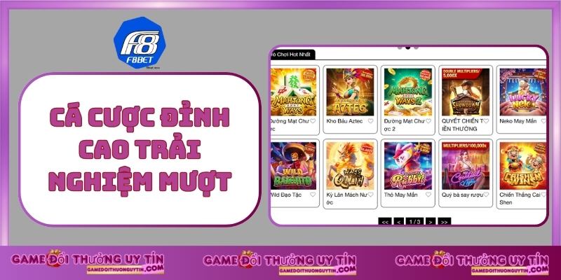 Cá Cược Đỉnh Cao Trải Nghiệm Mượt