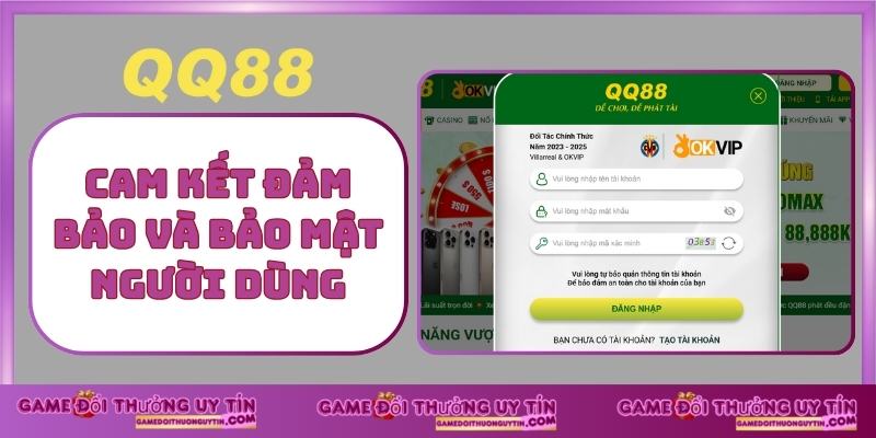 Cam kết đảm bảo và bảo mật