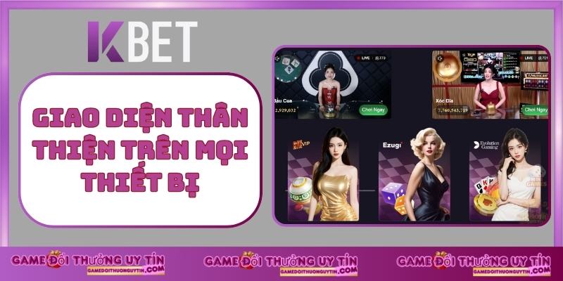 Giao Diện thân thiện trên mọi thiết bị