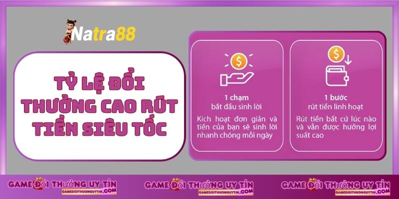 Tỷ Lệ Đổi Thưởng Cao Rút Tiền Siêu Tốc